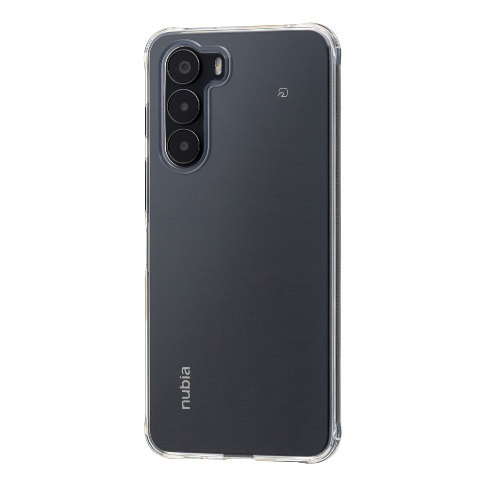 SoftBank SELECTION 耐衝撃 抗菌 クリアソフトケース for nubia S 5G