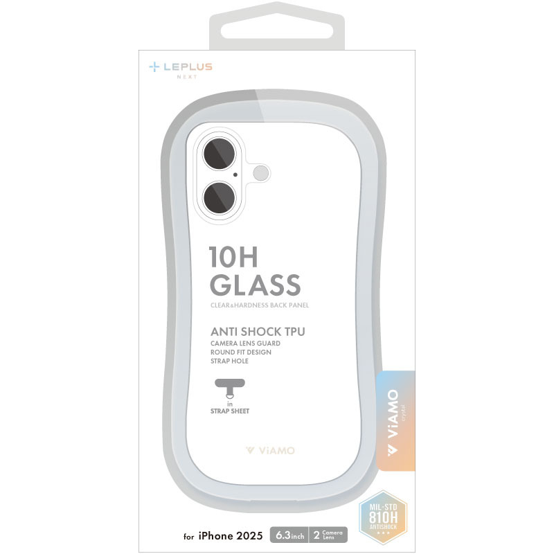 LEPLUS NEXT iPhone 17 耐傷・耐衝撃ハイブリッドケース 「ViAMO