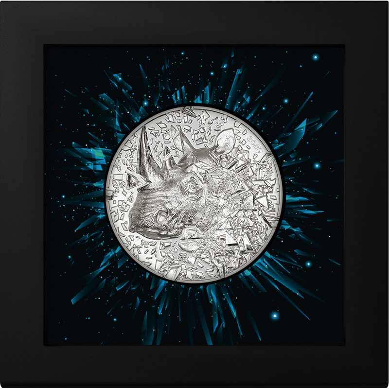 クック諸島 2025年 シルバーバースト サイ 20ドル銀貨 プルーフ