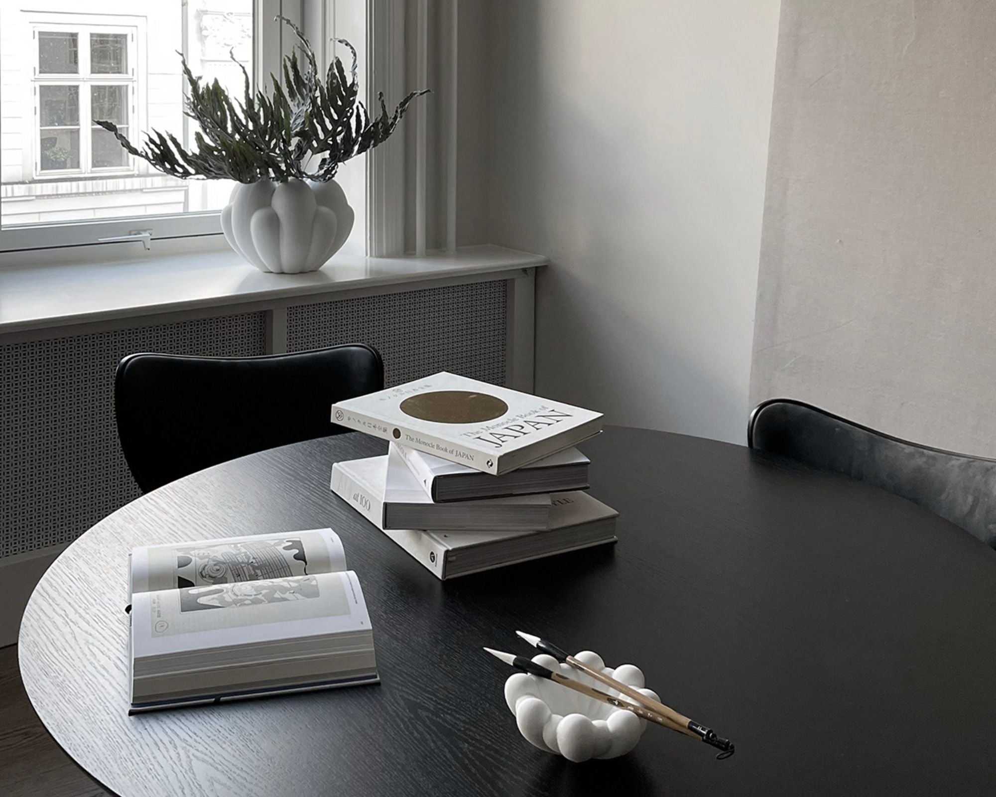 Bloom Tray - Mini, Bone White Ceramic Bowl | 101 Copenhagen at DSHOP