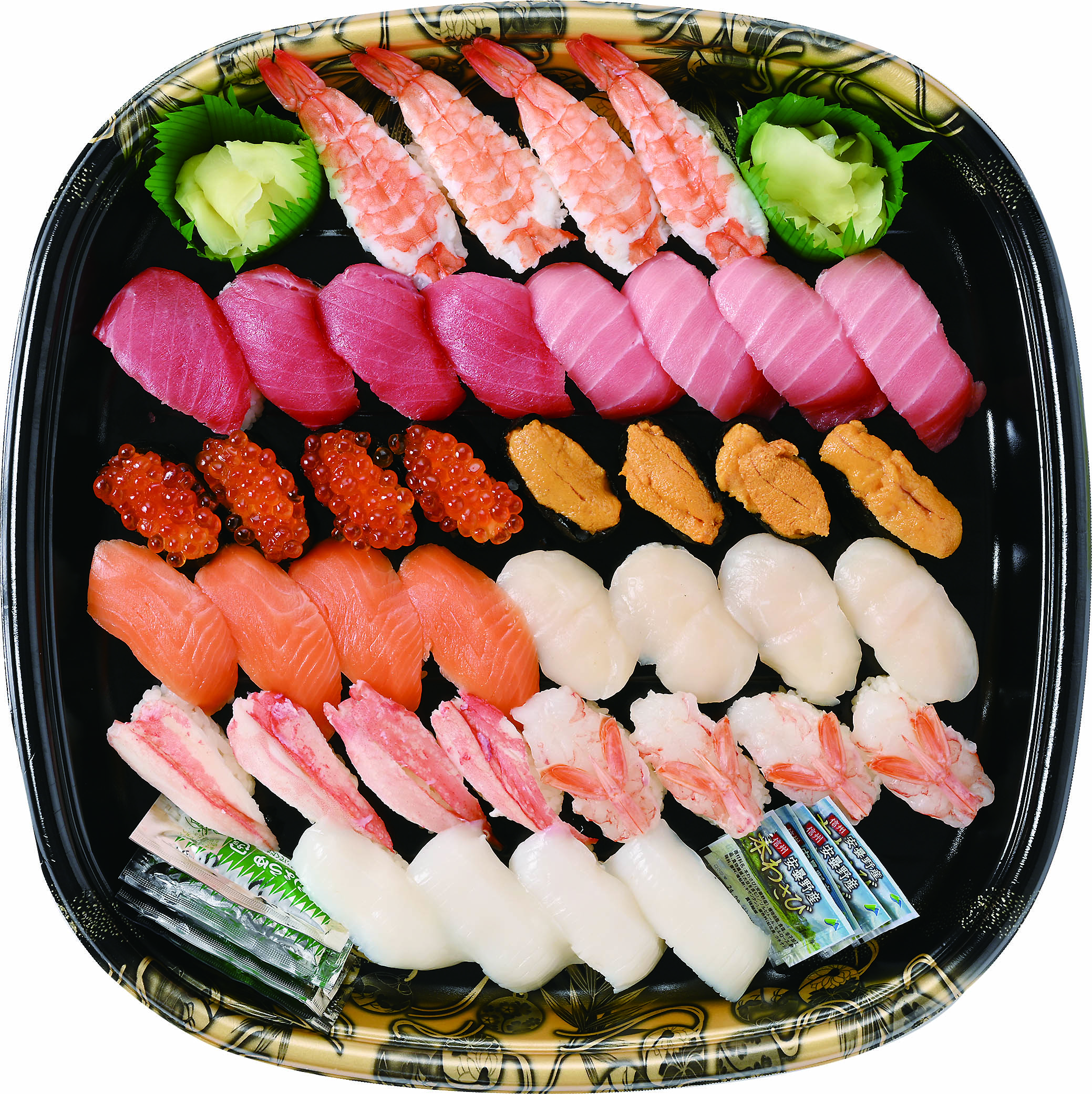 ツルヤオンラインストア / 特上生寿司40貫（うに入り）【店舗受取