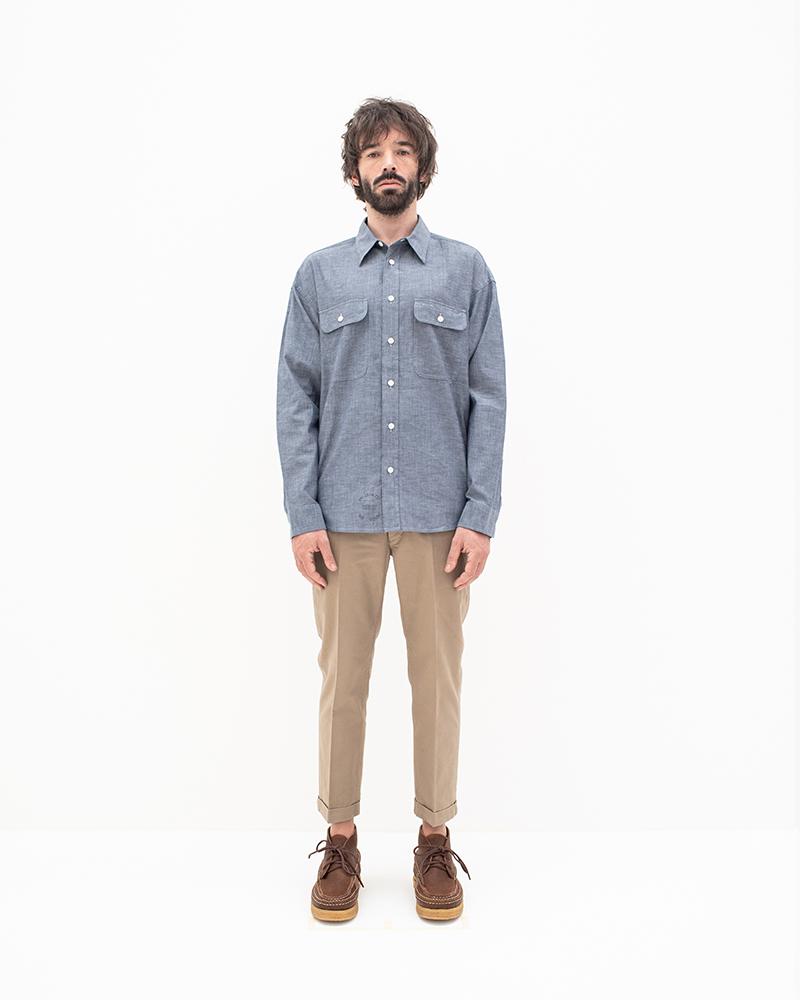 LUMBER L/S (C/SI CHAMBRAY) | Visvim Official North American Web Store