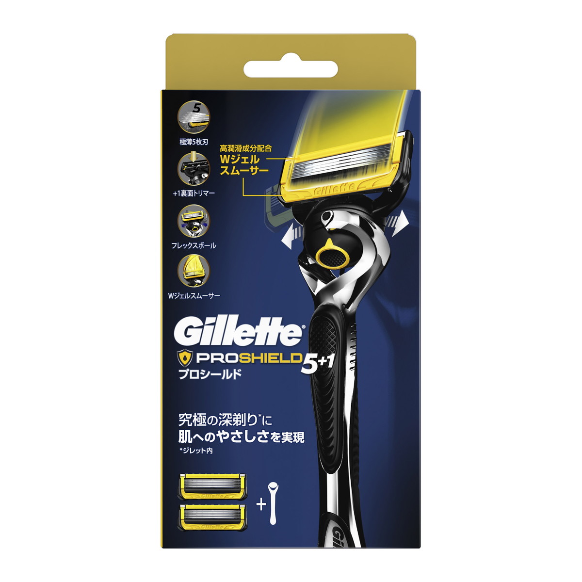 楽天市場】P&G ジレット プロシールド 替刃 8B 8個入 : 姫路流通センター