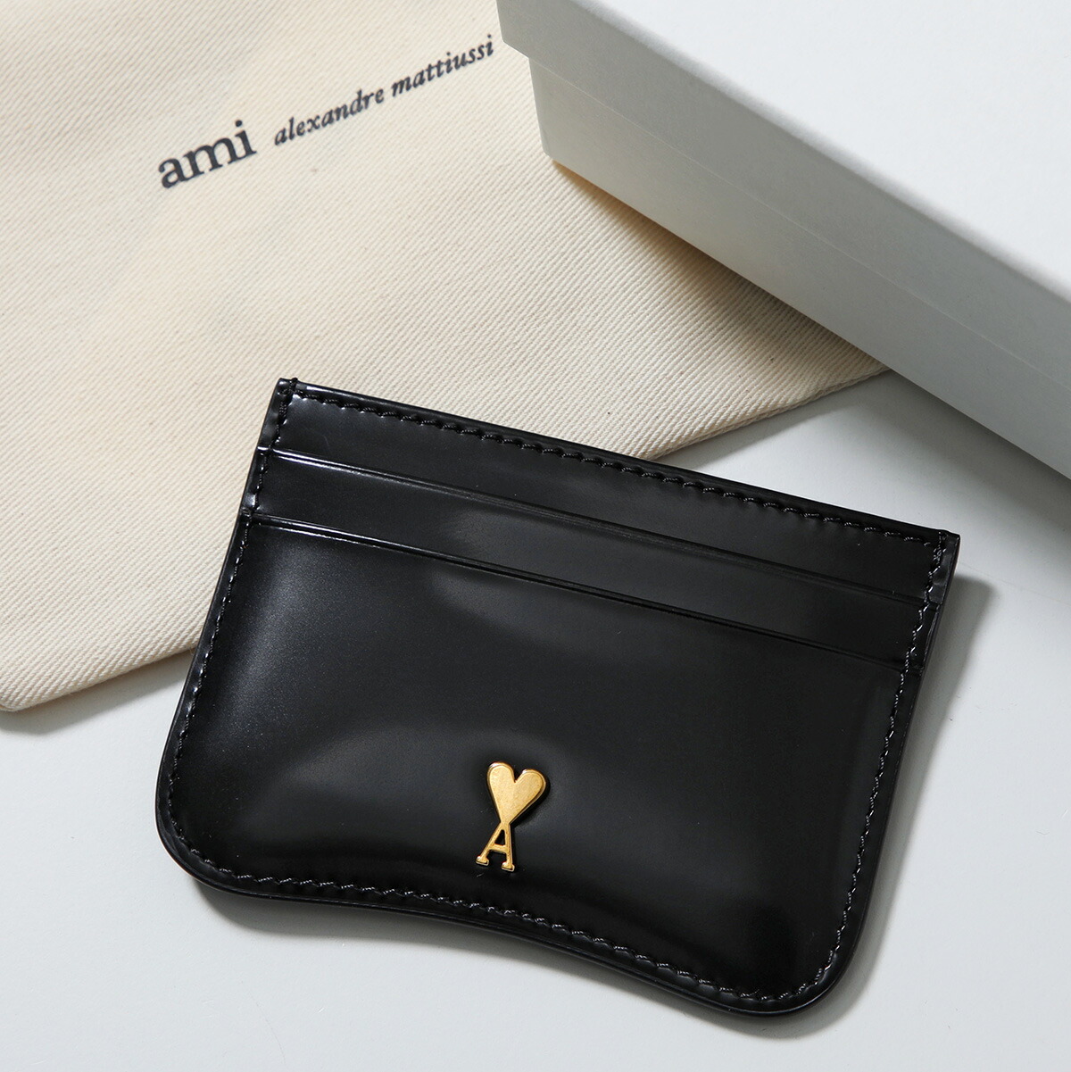 楽天市場】アミ パリス AMI PARIS 財布 二つ折り PARIS PARIS