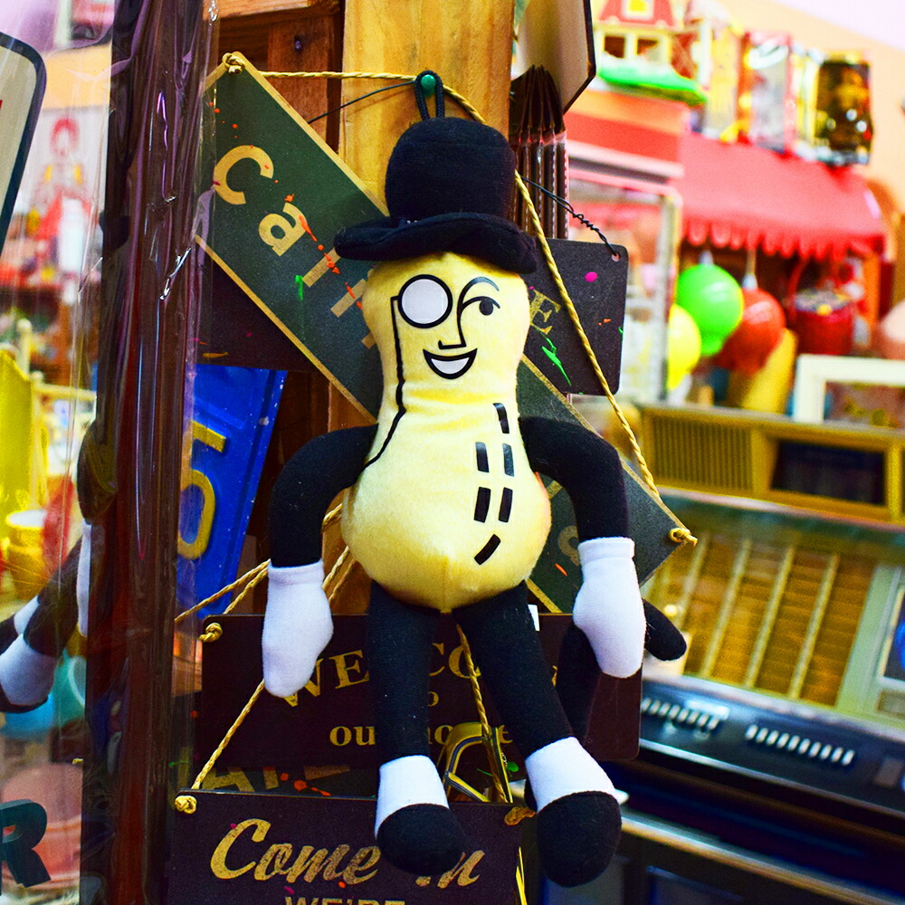 楽天市場】ミスターピーナッツ ぬいぐるみ プラッシュドール