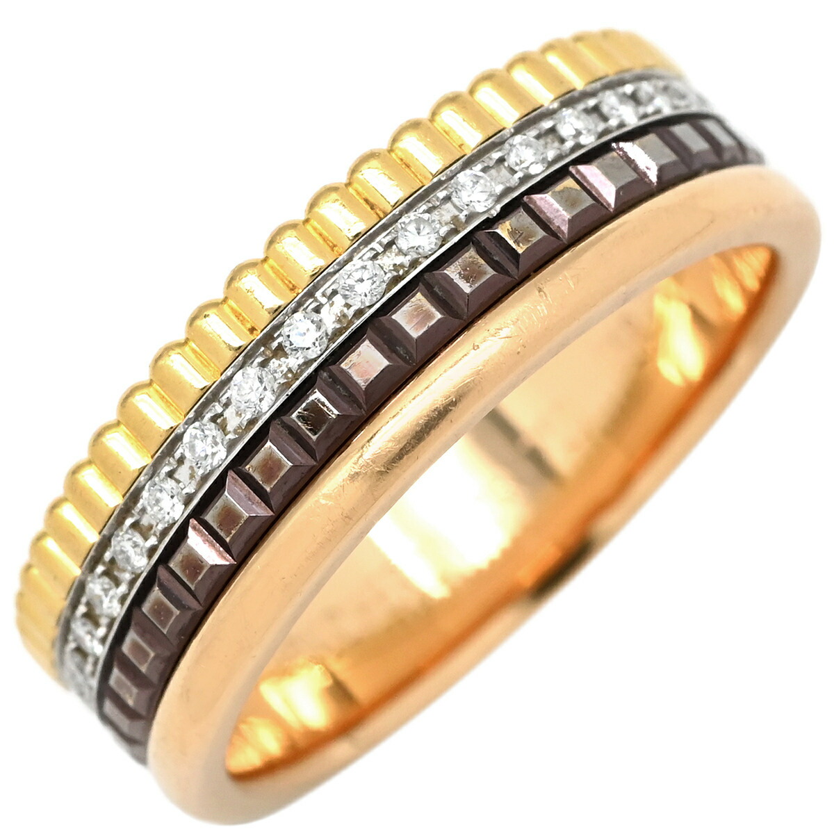 楽天市場】Boucheron ブシュロン K18PG ピンクゴールド ゴドロン
