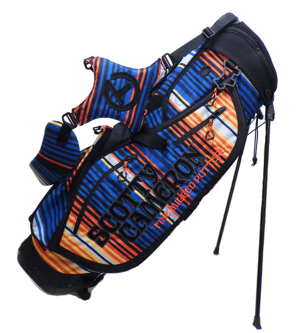 楽天市場】【新品】ScottyCameron CART BAG EXPLORER FLORAL BLUE