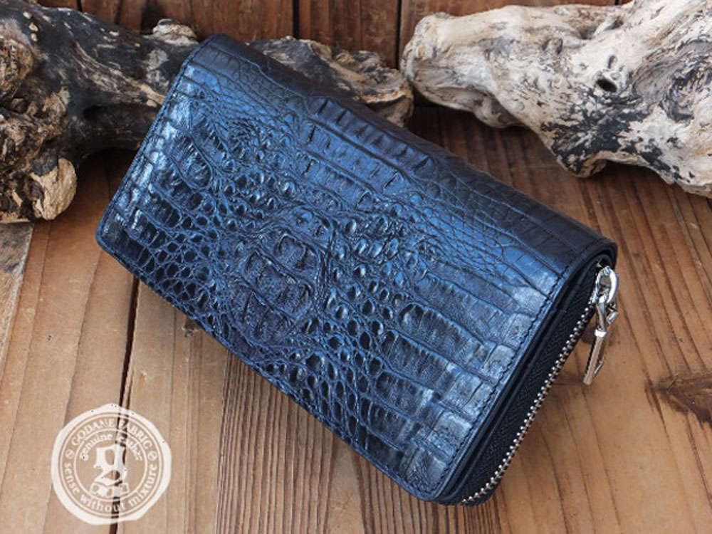 楽天市場】ゴダン 財布 長財布 GODANE ラウンドファスナー カイマン