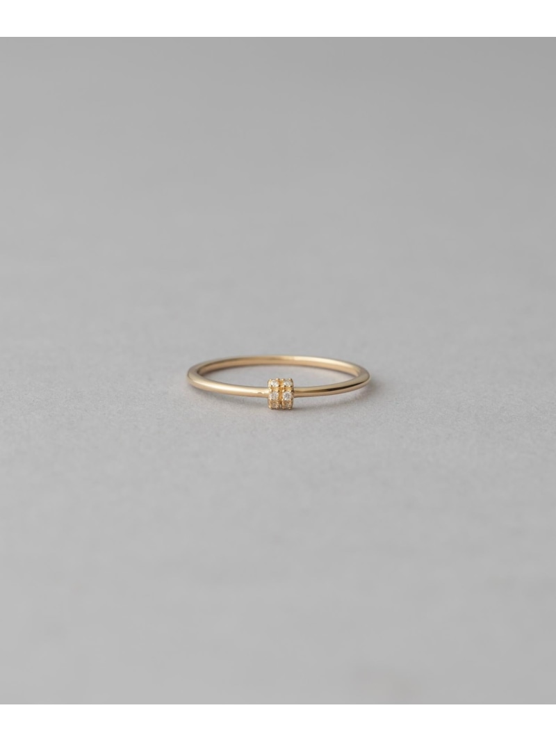 楽天市場】[レイヤード] K10YG ブラウンダイヤモンド リング ete エテ