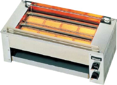楽天市場】リンナイ赤外線下火式グリラー串焼62号 RGK-62D（A） 12A