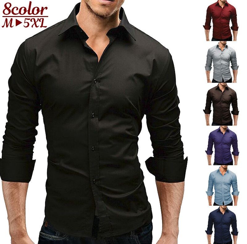 楽天市場】送料無料 カジュアルシャツ カラーシャツ ワイシャツ Y