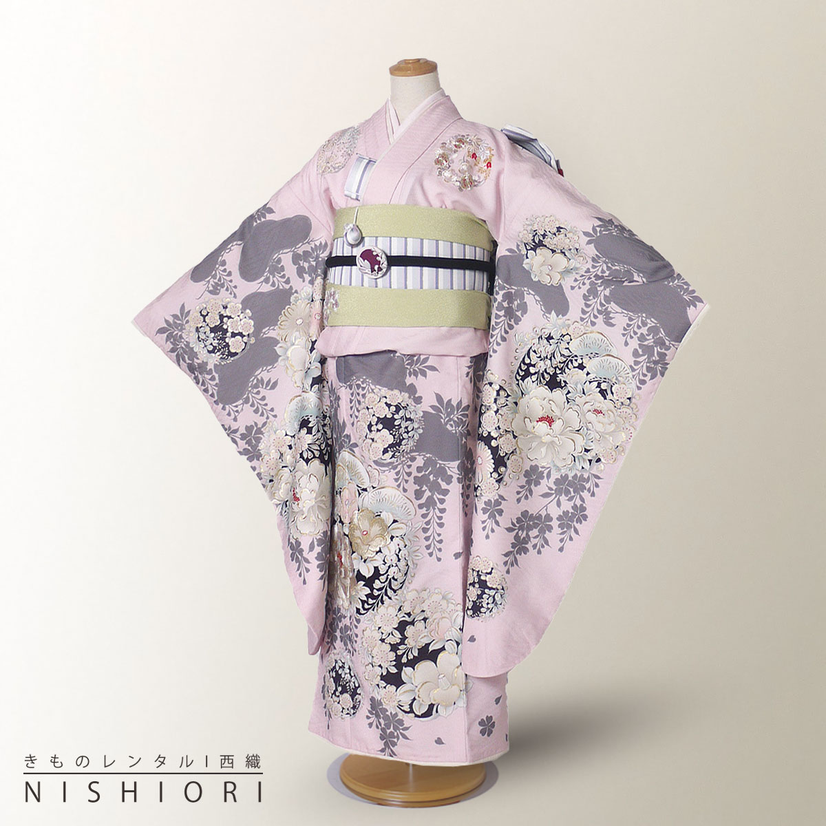 楽天市場】乙葉 ブランド 七五三 レンタル 四つ身 着物 フルセット【7