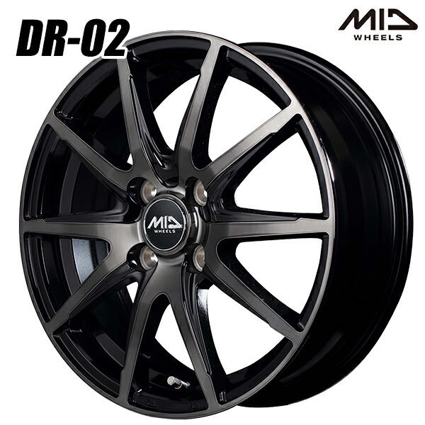 楽天市場】18インチ 8.0J 5H114.3 +42 MID マルカサービス EXE7 グロス