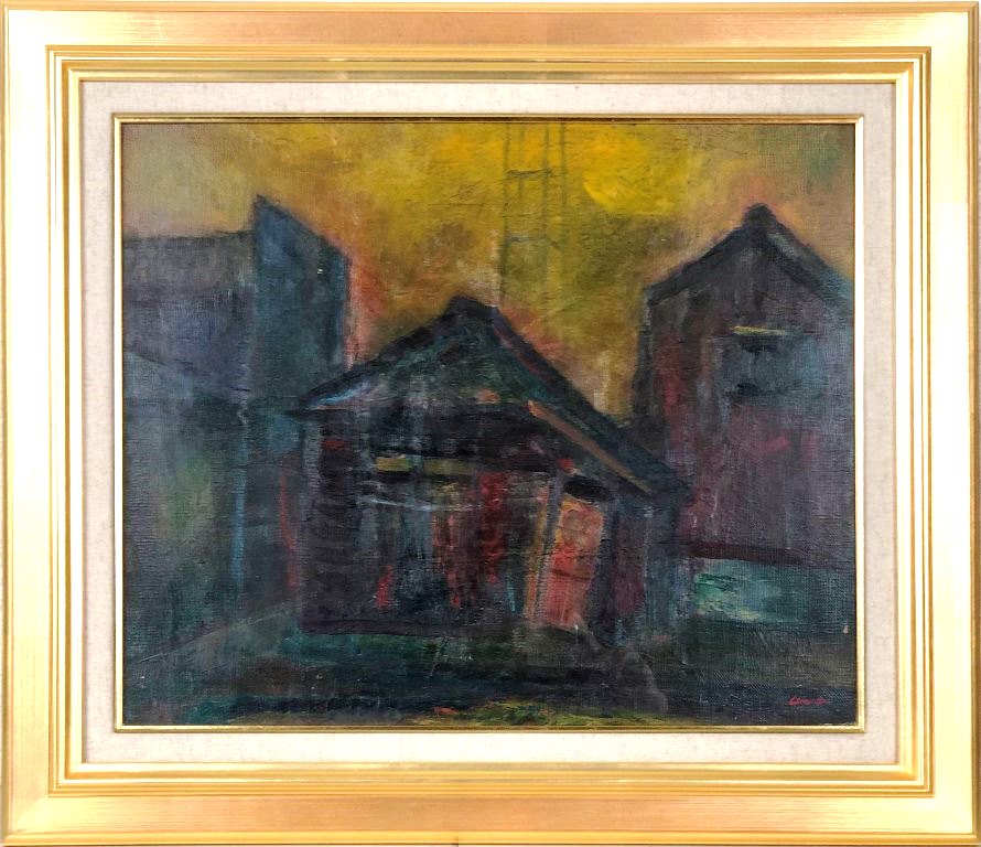 楽天市場】安永勝美 「長野路初秋」 油彩6号 : 小野画廊