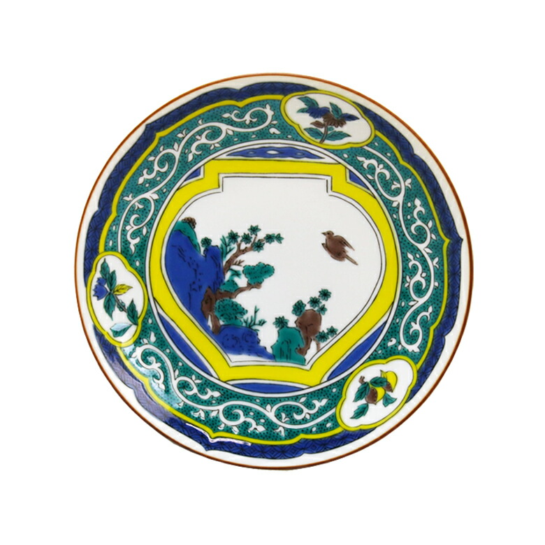 楽天市場】三ツ井為吉 九谷焼飾り壷 四面絵変花鳥図 : 九谷陶芸 北山堂