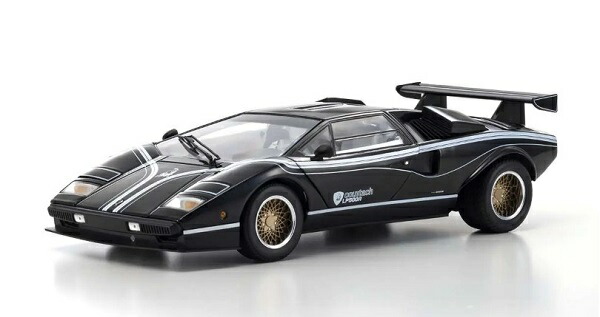 楽天市場】1/18 京商 ランボルギーニ カウンタック LP400 黒