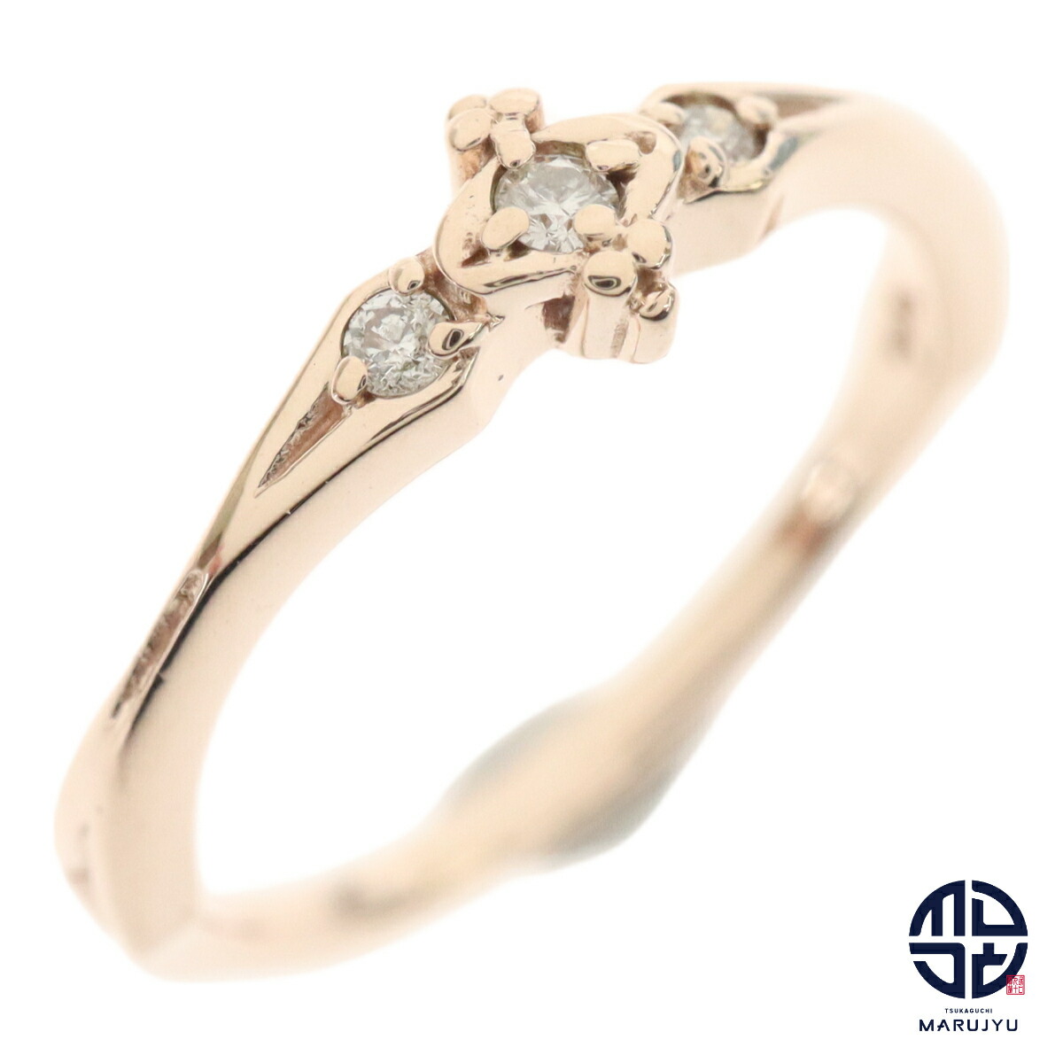 楽天市場】ageteアガット K10 白蝶貝 リング9号 指輪 イエローゴールド