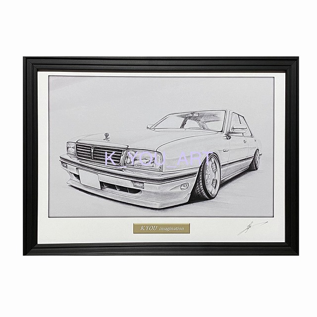 楽天市場】NISSAN 日産 セドリック 430 鉛筆画 名車 旧車