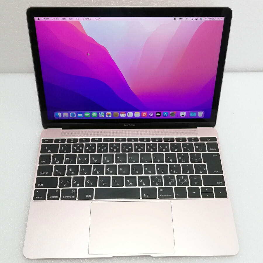 楽天市場】【中古】 美品 MacBook 2015 12インチ 第5世代 Core M 8GB