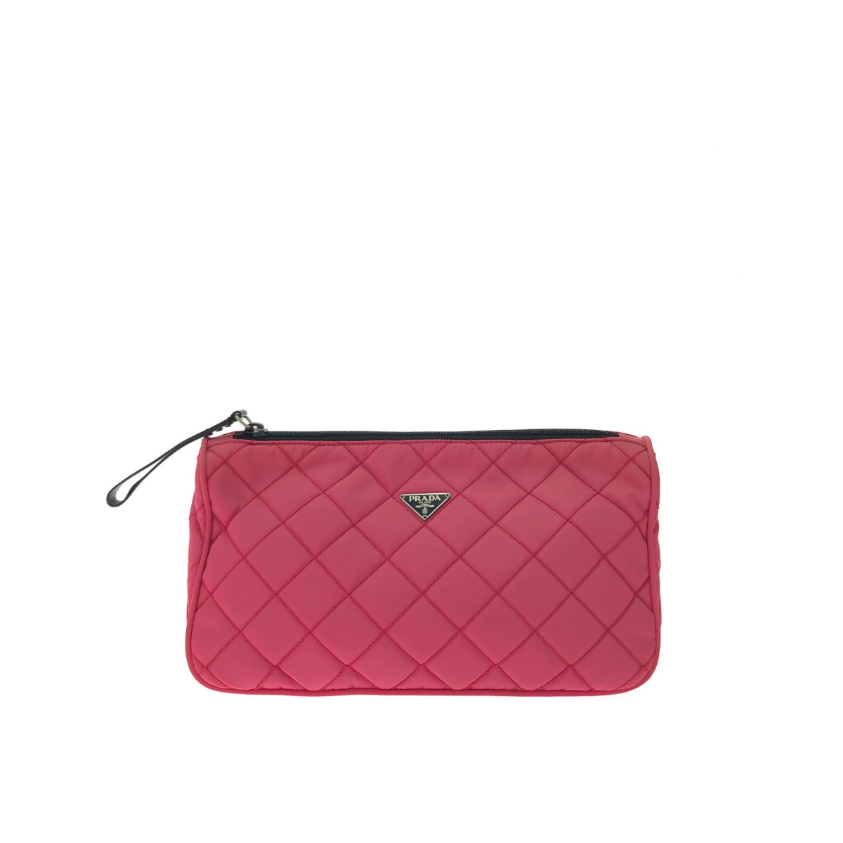 楽天市場】【バッグ】PRADA プラダ キルティング ポーチ コスメポーチ