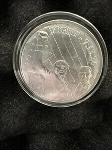 楽天市場】ドナルド・J・トランプ暗殺失敗 1 Oz .999 Fine Silver 純銀