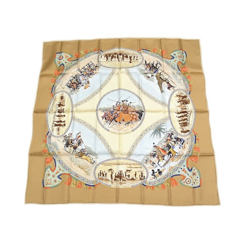 楽天市場】HERMES エルメス カレ90 スカーフ 『AZVLEJOS（大航海時代に