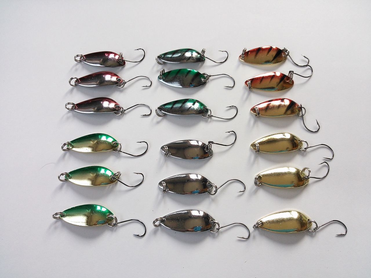 楽天市場】スプーン 2.5g 5色 セット キラキラ フラッシング 管理