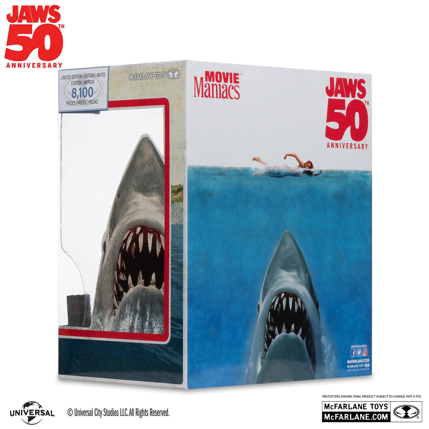 マクファーレン ムービー・マニアックス JAWS ジョーズ 50周年