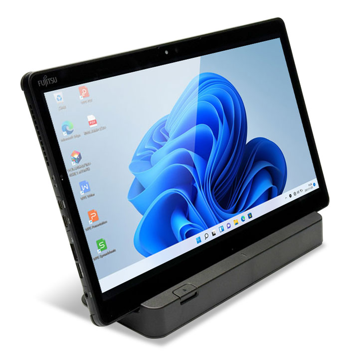 中古パソコン 純正クレードル カバー付き!】富士通 ARROWS Tab Q738/SE