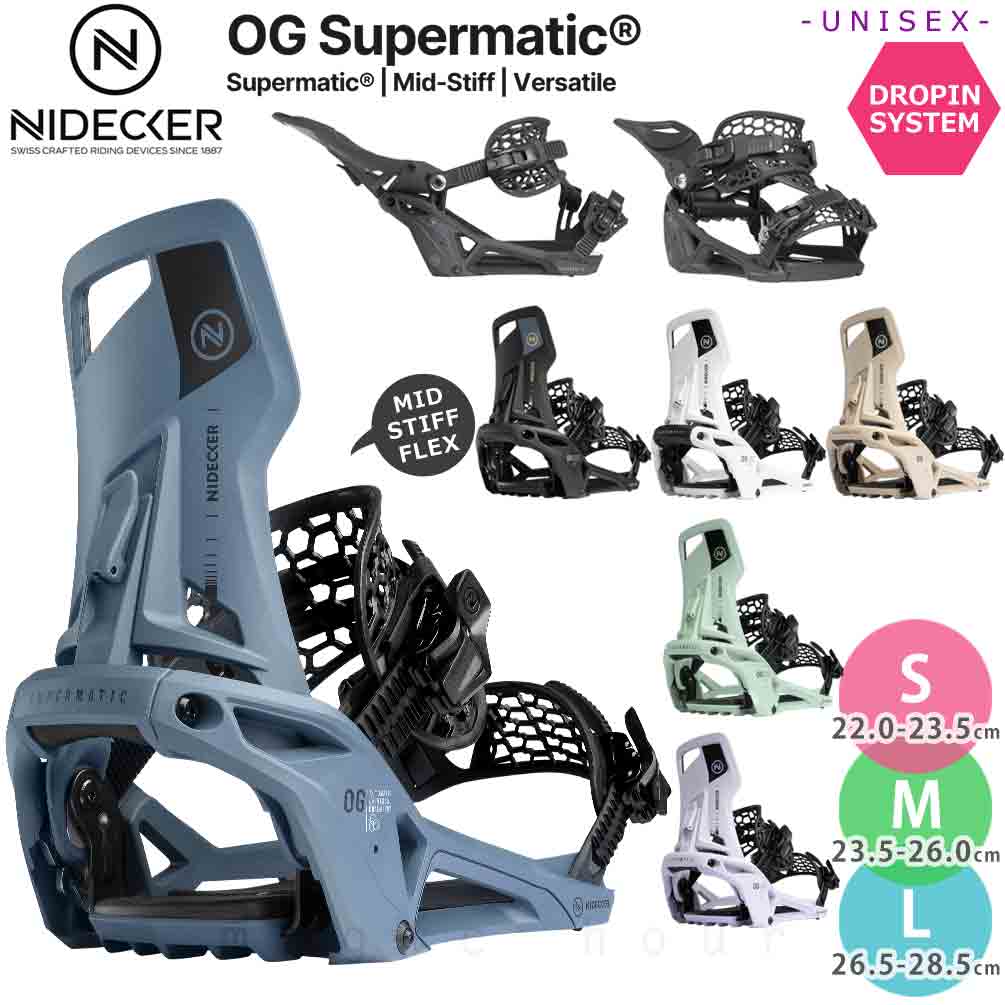 NIDECKER(ナイデッカー) スノーボード ビンディング ナイデッカー