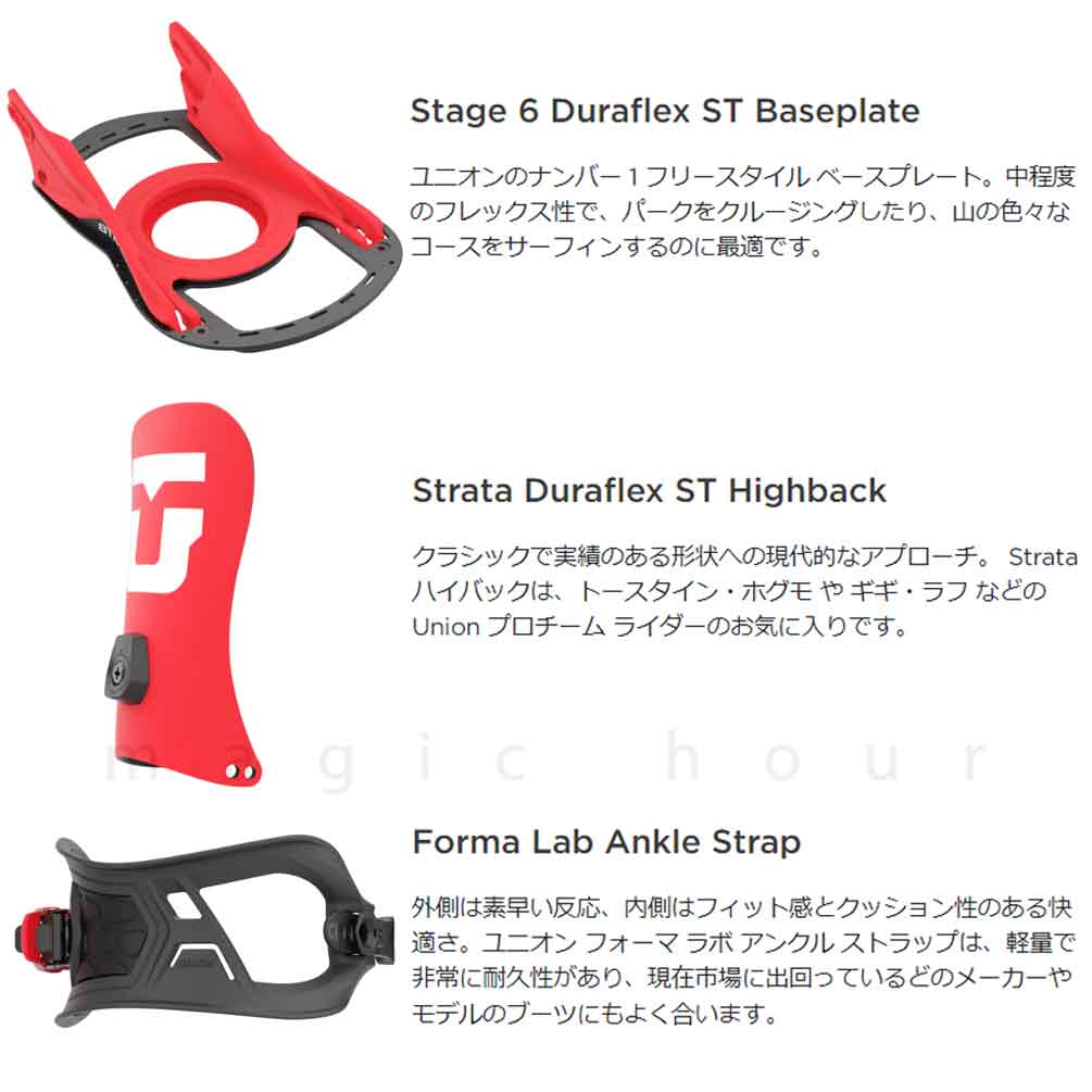 UNION(ユニオン) スノーボード ビンディング スノボー バインディング