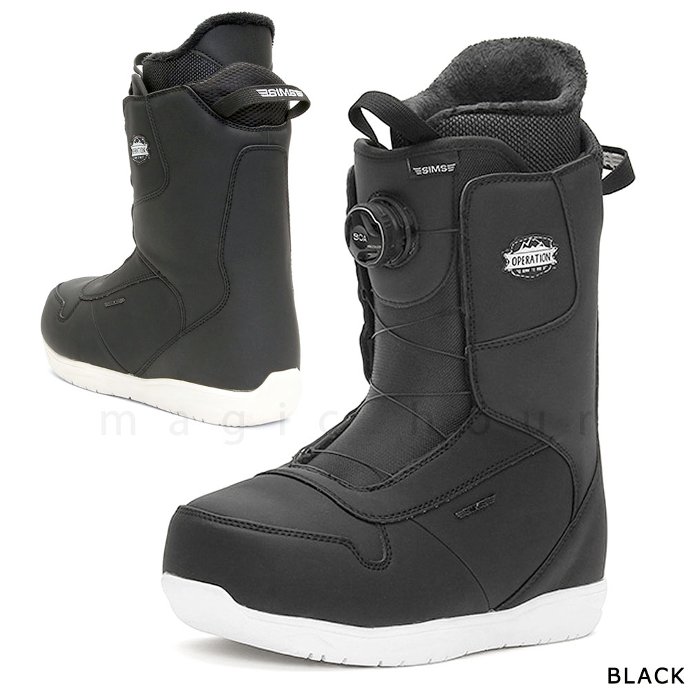 SIMS(シムス) スノーボード ブーツ ダイアル式 BOA ボア メンズ