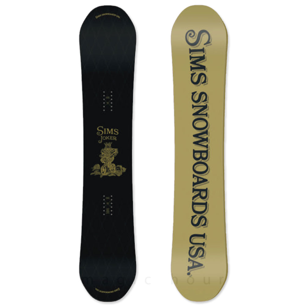 SIMS(シムス) スノーボード 板 単品 グラトリ メンズ ダブキャン SIMS