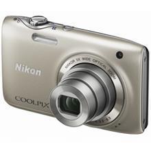 ニコン COOLPIX S3100 シャンパンシルバー｜コンパクトデジタルカメラ