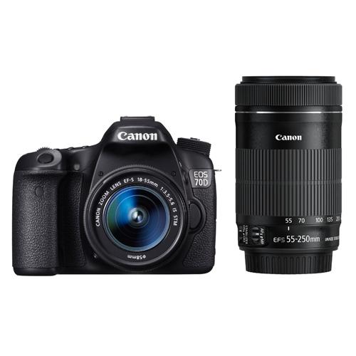 キヤノン EOS 70D ダブルズームキット | デジタル一眼レフ