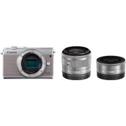 キヤノン EOS M100 ダブルズームキット ホワイト | ミラーレス一眼