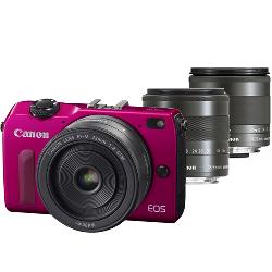 キヤノン EOS M2 ダブルレンズキット ベイブルー | ミラーレス一眼