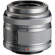 オリンパス M.ZUIKO DIGITAL 14-42mm F3.5-5.6 II R シルバー | 交換レンズ