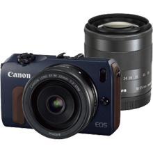 キヤノン EOS M ダブルレンズキット ベイブルー | ミラーレス一眼