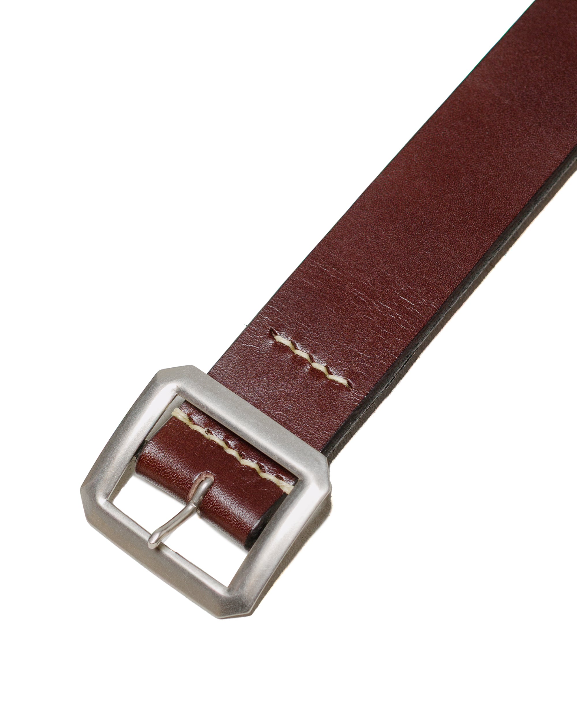 Warehouse Lot. 6039 Garrison Cowhide Belt Brown