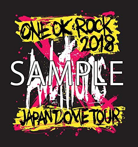ONE OK ROCK DETOX アメリカツアー サイン ポスター ONE OK ROCK DETOX