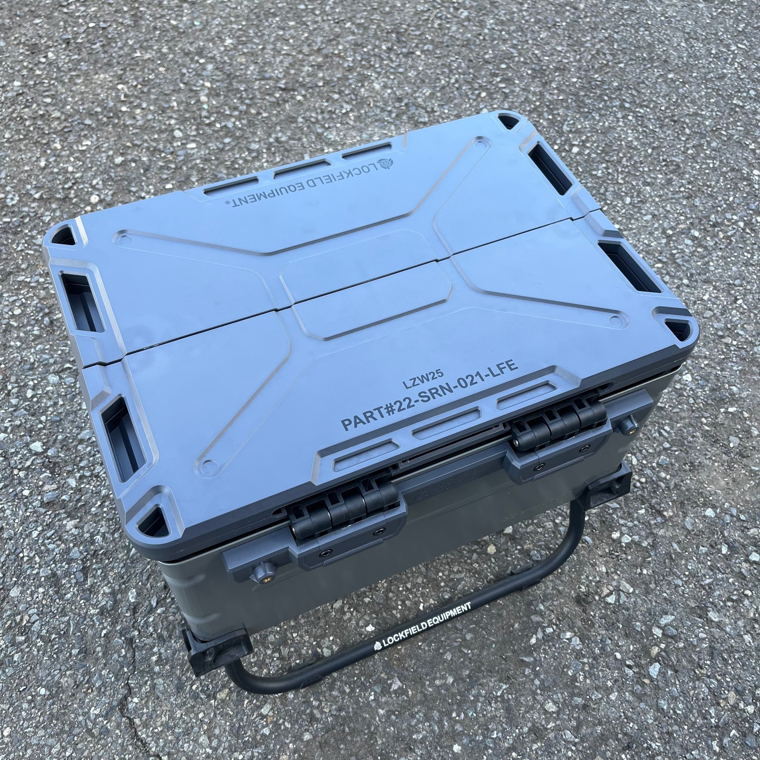 LOCKFIELD EQUIPMENT LZW 25 收納鋁箱天板套件共二色