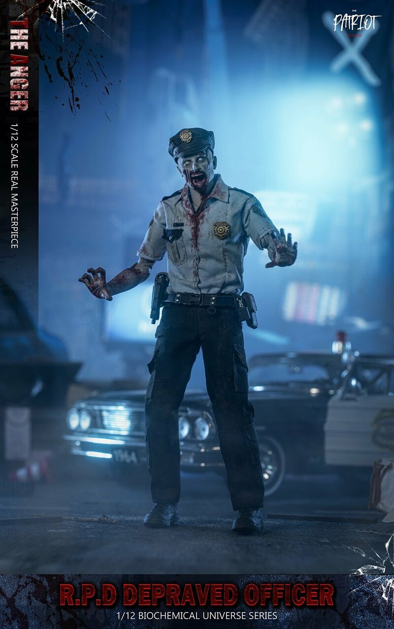 Patriot Studio 1/12 R.P.D Depraved Officer Fallen/Anger