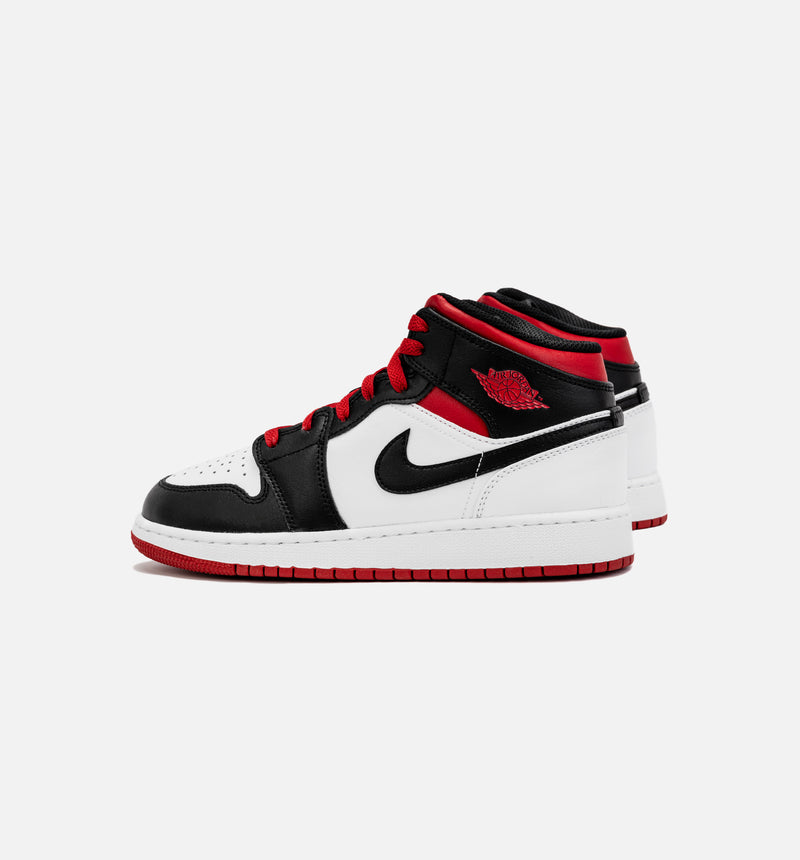 Jordan DQ8423-106 Air Jordan 1 Retro Mid Gym Red Grade School