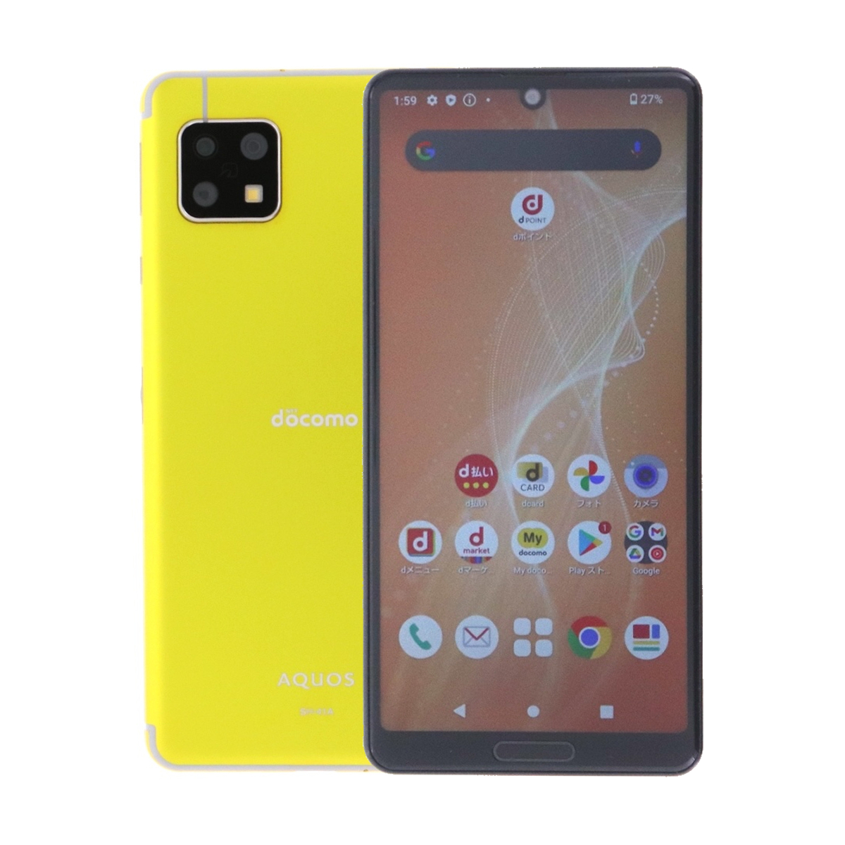 AQUOS sense SH-41A Aquos Sense4 64GB ドコモ SIMロック解除済み 中古