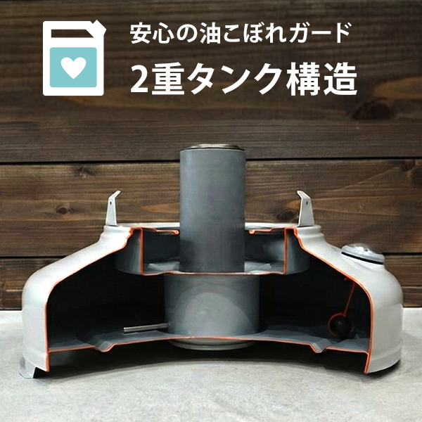 トヨトミ 対流形 石油ストーブ KS-67H(W) ホワイト＋専用保管バッグ