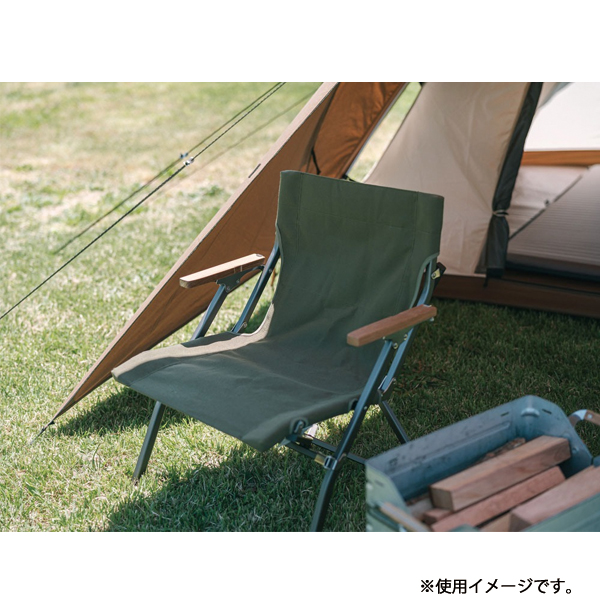 snow peak（スノーピーク） ローチェアショート ダークグリーン FES