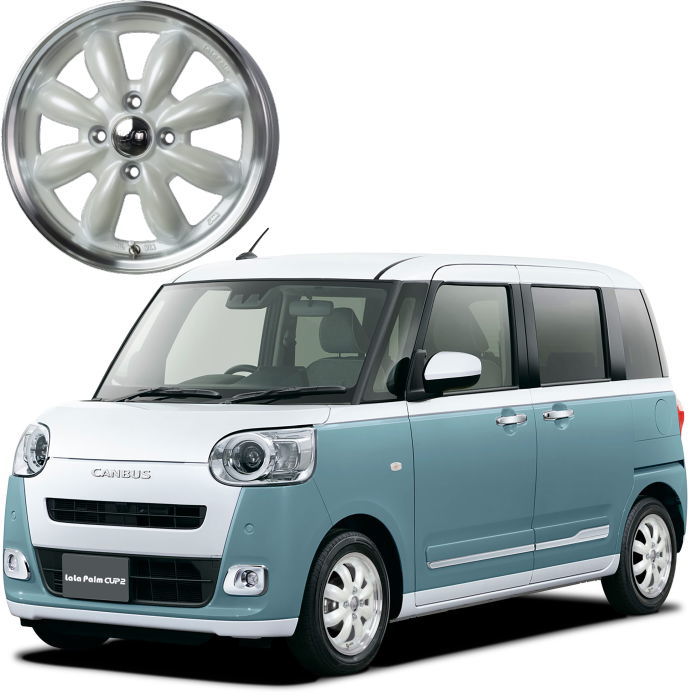 HOT STUFF（ホットスタッフ） 14インチ 4穴 100 4.5J ララパーム