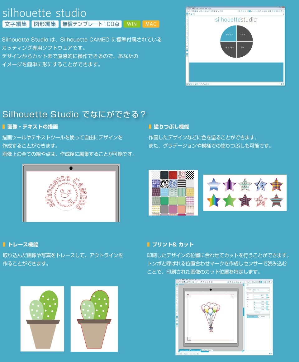 GRAPHTEC（グラフテック） カッティングマシン シルエットカメオ4