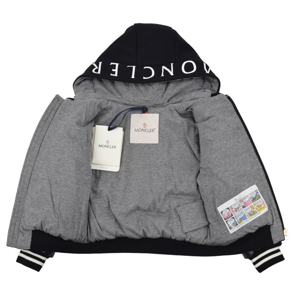MONCLER（モンクレール） MERIH/フード ロゴ ダウンジャケット